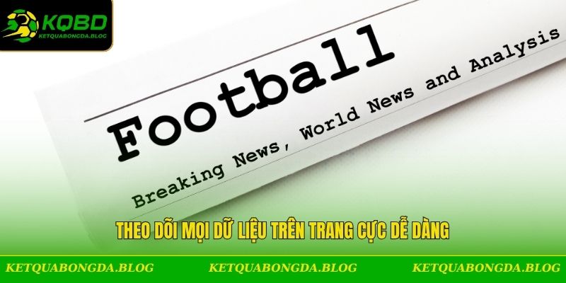 Theo dõi mọi dữ liệu trên trang cực dễ dàng