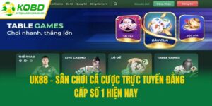 UK88 - Sân Chơi Cá Cược Trực Tuyến Đẳng Cấp Số 1 Hiện Nay
